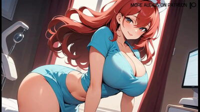 ASMR Redhead Nurse Cleans You Up with Gentle Yet Naughty Sounds