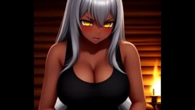 (Animation) Wolfie in heat, Whisper ASMR 6-1 (Japanese, Hentai, AI-generated)