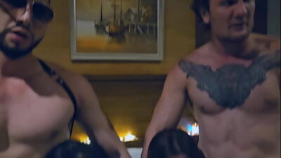 Sinful Nun Ravished at Asian Halloween Orgy