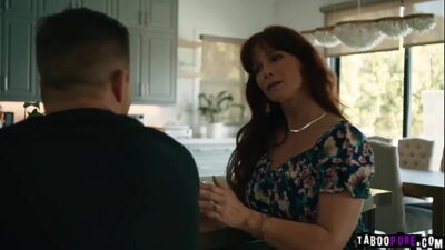 Sunday school teacher Syren De Mer  and her student Nathan Bronson having a steamy hot fuck seSh in her house